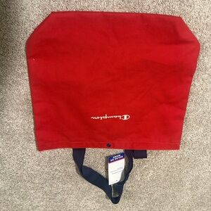 Champion Scarlet Red Carryall Tote NWT